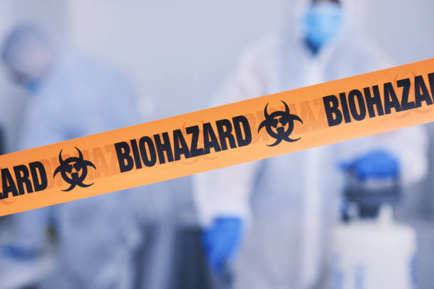 Professional Infectious Disease Decontamination technician working in Riverside, PA
